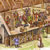 Viking raiders: Viking Longhouse detail 2008